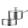 Ведро Кастрюля из нержавеющей стали 316 с пароваркой