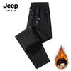 JEEP SPIRIT Men's Fleece-Lined Casual Pants