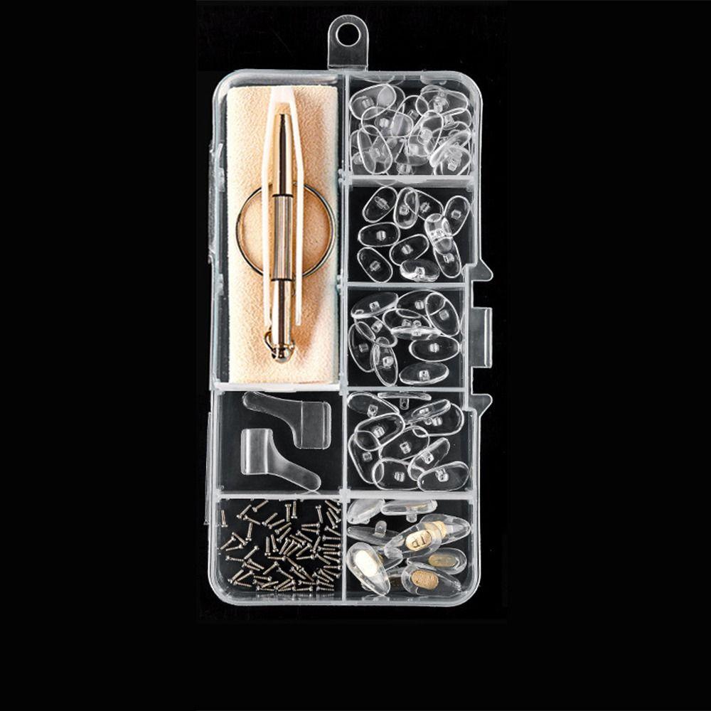 Replaceable Precision Screw Sets Antiskid Glasses Repair Tools Eyeglass Repair Kit Household