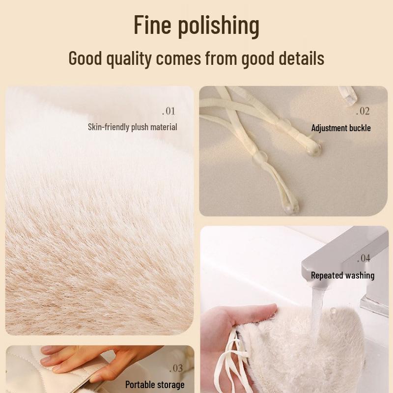 New Arrival: Women's High-Value Style Mask, Windproof & Coldproof for Autumn/Winter Cycling, Warm Wool