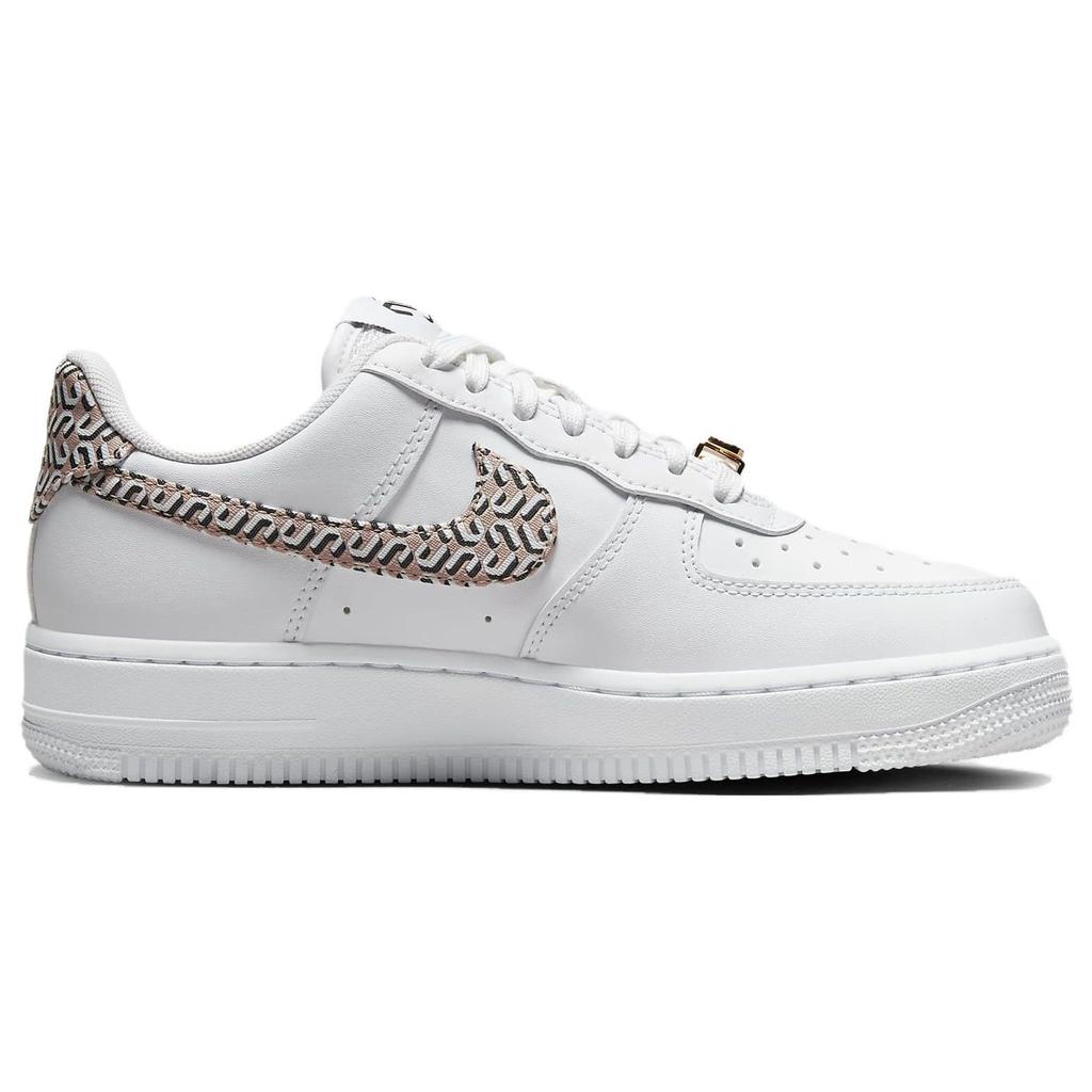 Nike Air Force 1 LX United in Victory - Белые женские кроссовки Hemp Black Summit-White DZ2709-100