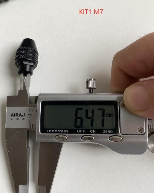 1 шт./2 шт./3 шт. M8/M7 мини-сверлильный патрон, аксессуар для вращающегося инструмента Dremel и мини-шлифовального патрона для сверл, быстрая смена бит, аксессуары Dremel