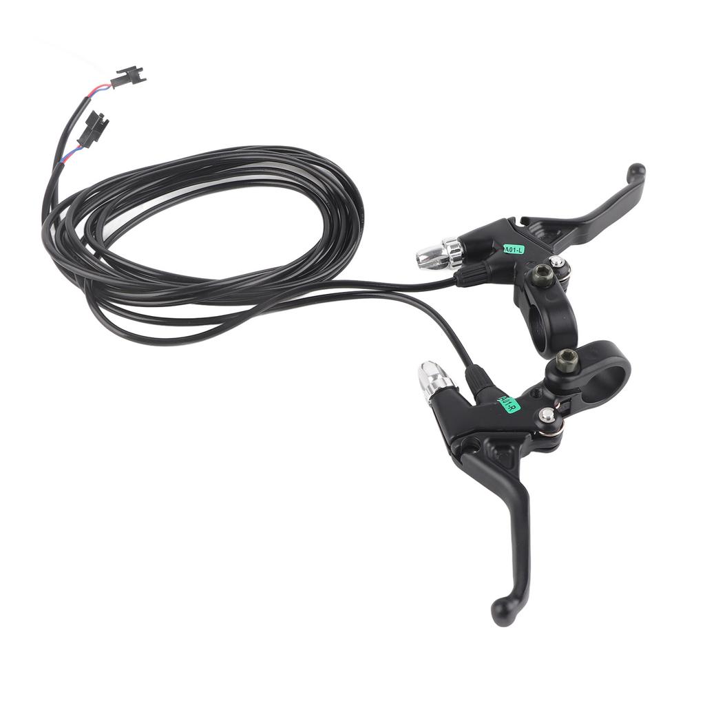 1 пара водонепроницаемых тормозных ручек из алюминиевого сплава для электрического велосипеда, скутера