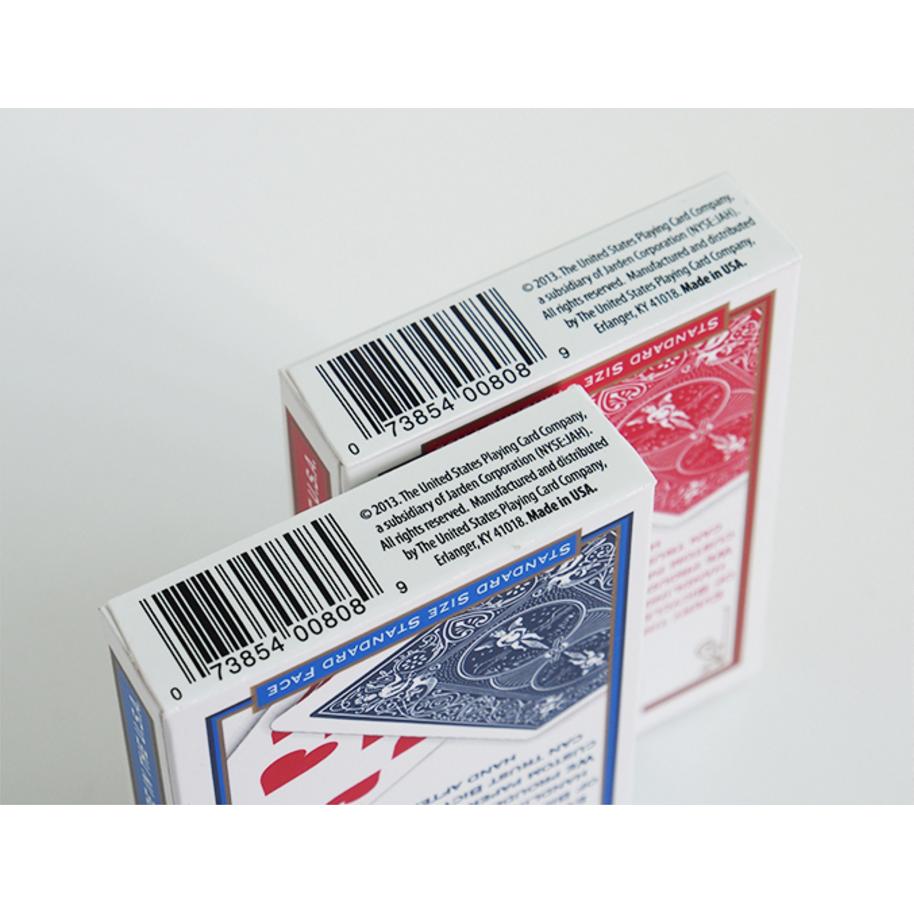 2 упаковки велосипедных игральных карт со стандартным индексом, красная и синяя задняя колода Rider, карточные игры, магические трюки