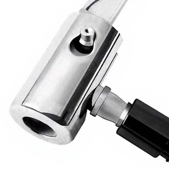 Адаптер для шланга 90 градусов с фиксатором Соединитель для воздушного насоса из цинкового сплава Адаптер для шланга накачки шин для автомобилей, мотоциклов, велосипедов