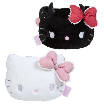 Sanrio (САНРИО) Подушка в форме лица (Дизайн «Ангел и маленький дьявол») Привет Китти 801836
