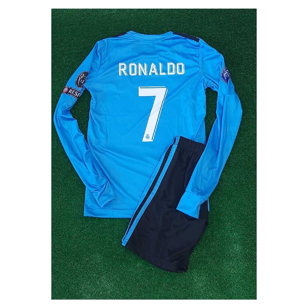 Джерси Роналду Детский трикотаж с длинными рукавами и рукавами....