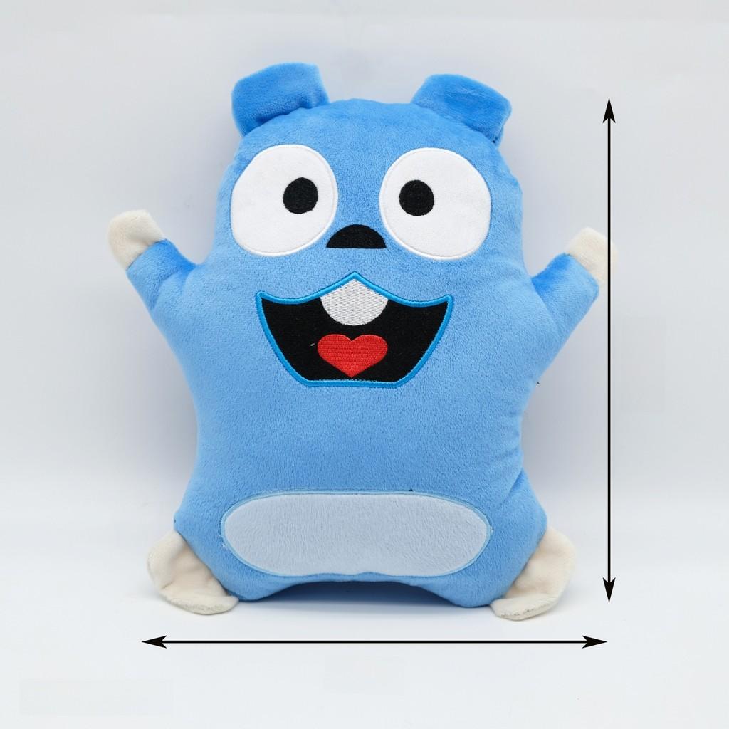 Grizzy And Lemmings Cartoon Animal Plush Doll With Pp Cotton Filling For Fans And Giftgiving