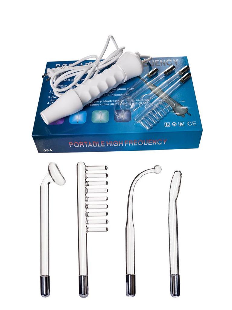 High-Frequency Ozone Skin Rejuvenation Device with LED Light Therapy