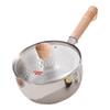 KBH 18 см Сотейник Юкихира из нержавеющей стали 304 с крышкой