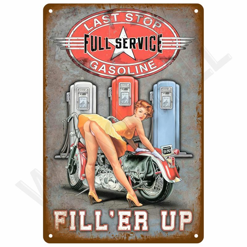 Vintage Room Decoration Home Decor Items Tin Signs Aesthetic Men Bedroom Metal Signs Retro Metal Plate Posters Wall Art Mural