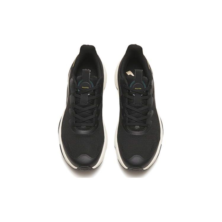 Anta Running Series Non-Slip Wear-Resistant Low-Top Running Shoes Men Sneakers Black Yellow 112245523-8