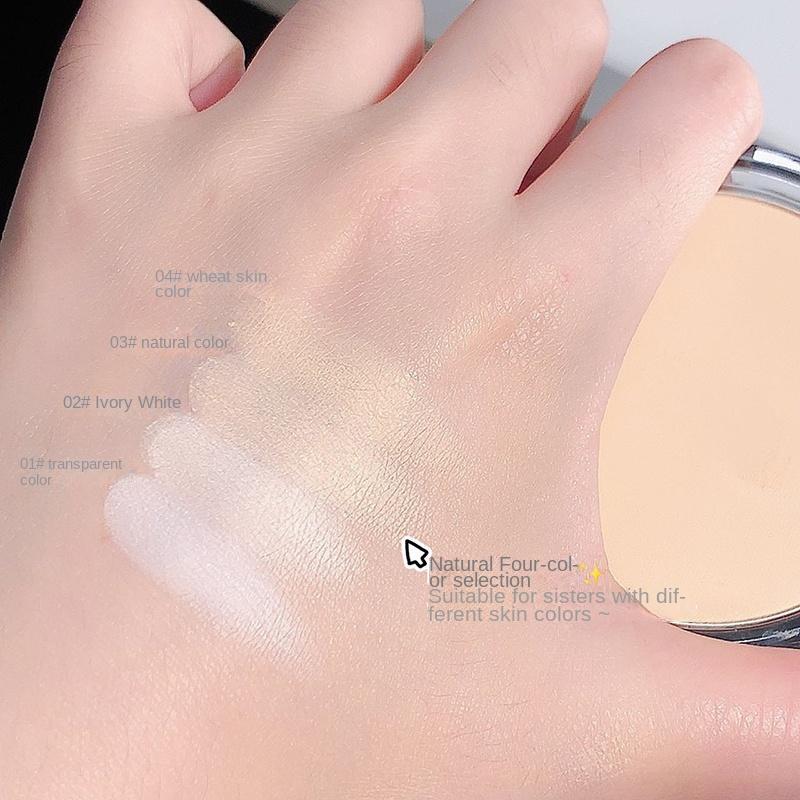 Loose Powder Powder Oil Control Permanent Setting Powder Waterproof Sweat Proof Natural BrighTening and ContOuring Concealer Women's Student Makeup