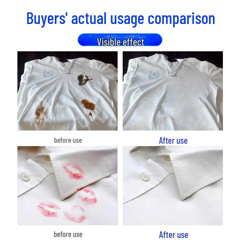 Активный ферментный пятновыводитель — быстродействующее средство для удаления масляных и стойких пятен, не требующее стирки