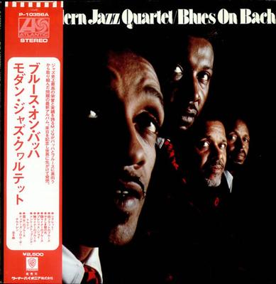 LP Пластинка MODERN JAZZ QUARTET - Blues On Bach P10356A ATLANTIC 1974 Япония Оби Джаз Б/У