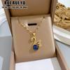 QQs Decorative Extension Chain Stylish Thermochromic Women Girls Swan Pendant Necklace Fashion Accessories Clavicle