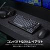 Беспроводная игровая клавиатура CORSAIR K65 PLUS Клавиатура 82 клавиши Оригинальный линейный переключатель CORSAIR Red Применяется Media Dial Японская раскладка 75% собственного производства
