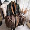 Popular Printed Cashew Scarf Air Conditioner Shawl Scarf Imitation Cashmere Warm Fashion Elegant Long Scarf Women