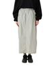Nylon Tussah Utility Storage Skirt Light Grey SK-25AW001, Women's