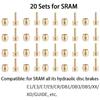 MEROCA 4/10/20set Mountain Bike oil needle Hydraulic brake olive head For SHIMANO BH90 BH59 SRAM MAGURA TEKTRO Cycling parts