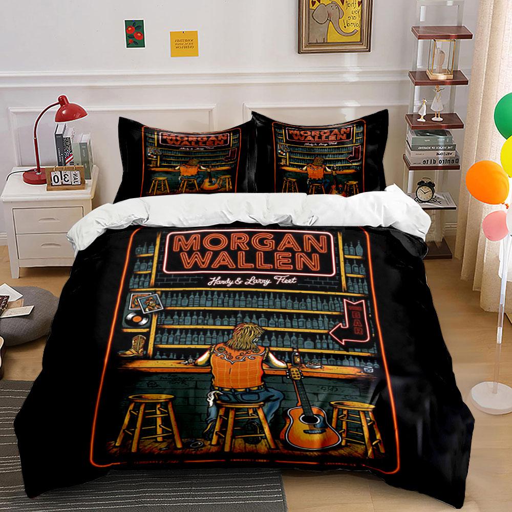 Country Bar Style Bedding Set Bedding Duvet Cover Set Duvet Cover Pillowcases (1*Duvet Cover 2*Pillowcases, without duvet insert)