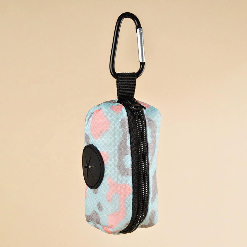 1pcs Colorful Design Dog Poo Bag Holder Dispenser Durable Use For Dog Leash Attachment Without Poo Bag And Leash