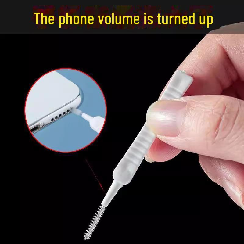 Многофункциональная щетка для чистки телефона — очищает порт зарядки, динамик, наушники и многое другое