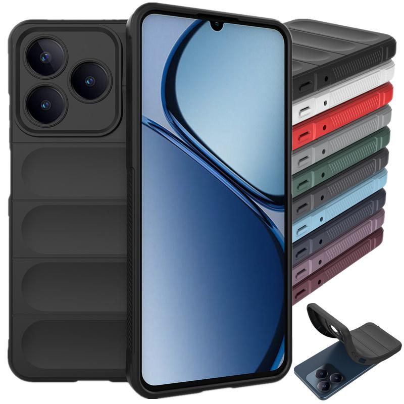 Мягкий на ощупь гибкий силиконовый чехол для Realme C61 C63 C65 C67 4G Note 50 Защитная крышка Ударопрочные Fundas Coque