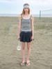 GROVE Pia Pleated Skirt (Navy)