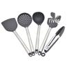 Набор кухонной утвари из 5 предметов, силикон