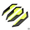 4PCS Car Door Anti-Collision Strip Body Stickers Reflective Warning Stickers Decorative Scratch-Resistant Modified Universal