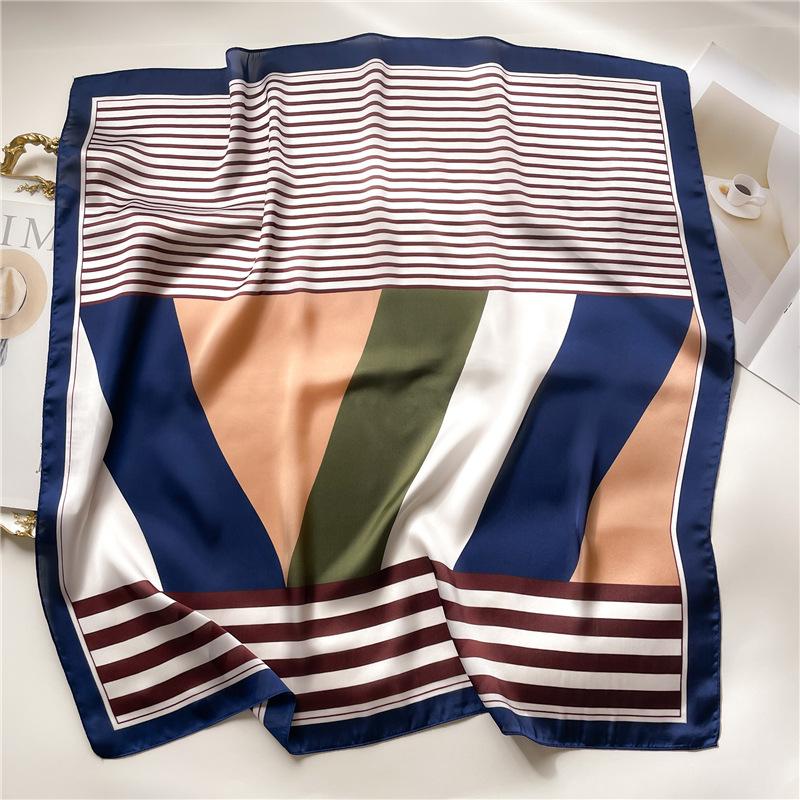 70 * 70 см новый шелковый маленький квадратный шарф для защиты шеи женщин профессиональный шарф универсальный шарф для волос шарф