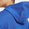 Nike Удобная повседневная спортивная толстовка с длинным рукавом с логотипом Мужские толстовки с капюшоном Royal-Blue White HF1177-493