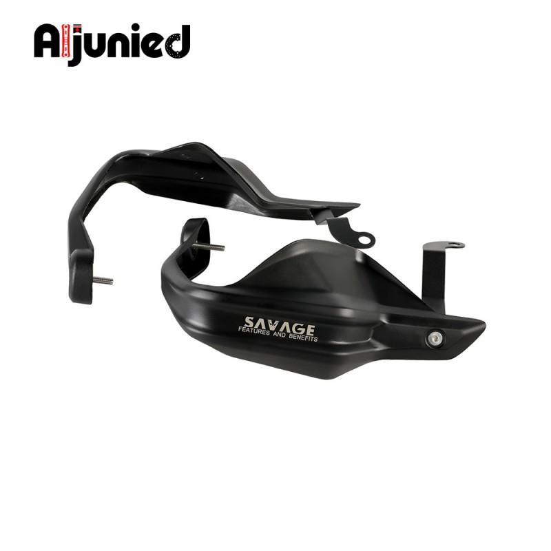 Motorcycle Hand Guard Windshield Protector Qianjiang Hong 350 FORT350 GT Black PP Material