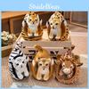 Tiger Simulation Little Pet Plush Stuffed Toy Pp Cotton Fill Kids Room Decor