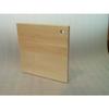 Katajiya Wooden Ginkgo Cutting Board, Square, Medium Size [300mm X 300mm, Thickness 23-25mm], Handmade from Solid Ginkgo Wood - Re-sharpening Service