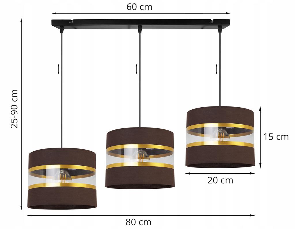 Modern ceiling lamp, chandelier, lampshade