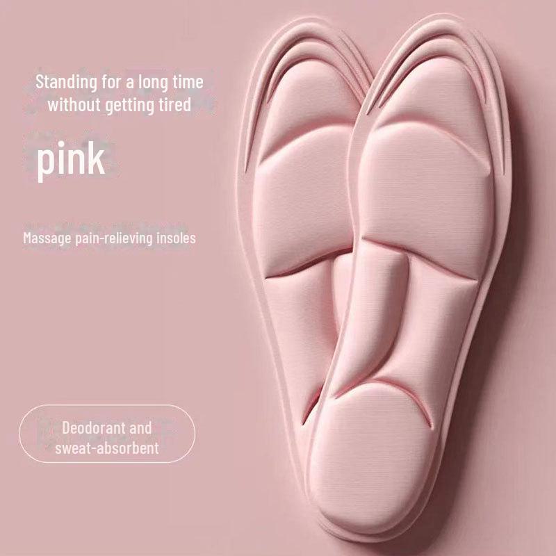 5D Comfort: Sweat-Absorbing, Deodorizing, Summer Sports Insoles