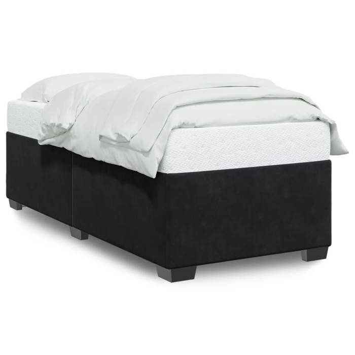 VidaXL Cadre de lit sans matelas noir 80x200 cm velours 3284597