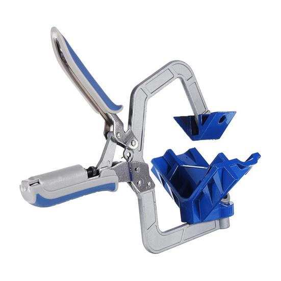 Угловой зажим 90 градусов Эргономичная ручка Регулируемая толщина Многоцелевой ручной Прямоугольный зажим Инструмент для деревообработки