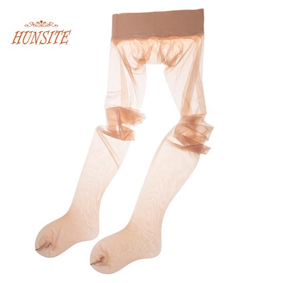 Колготки Прозрачные чулки Женские бесшовные колготки Ультратонкие нейлоновые колготки Сплошной цвет Гладкие прозрачные чулки Женские колготки с низкой талией
