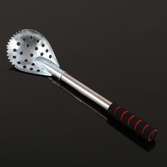 17,3-дюймовый скиммер для подледной рыбалки, нержавеющая сталь, совок для ловли рыбы на льду, для легкого удаления снега и льда