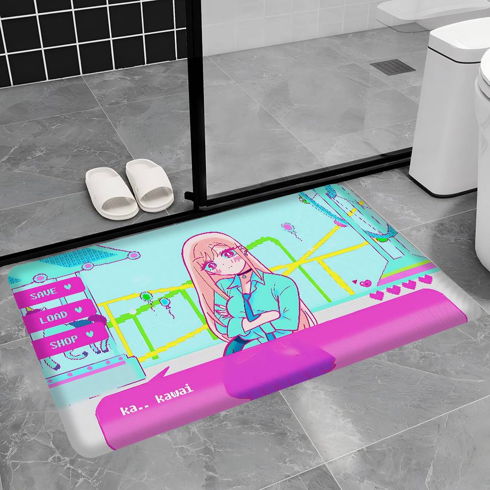 Romance Anime My Dress-Up Darling Floor Mat Cheaper Anti-slip Modern Living Room Balcony Printed Bedside Mats