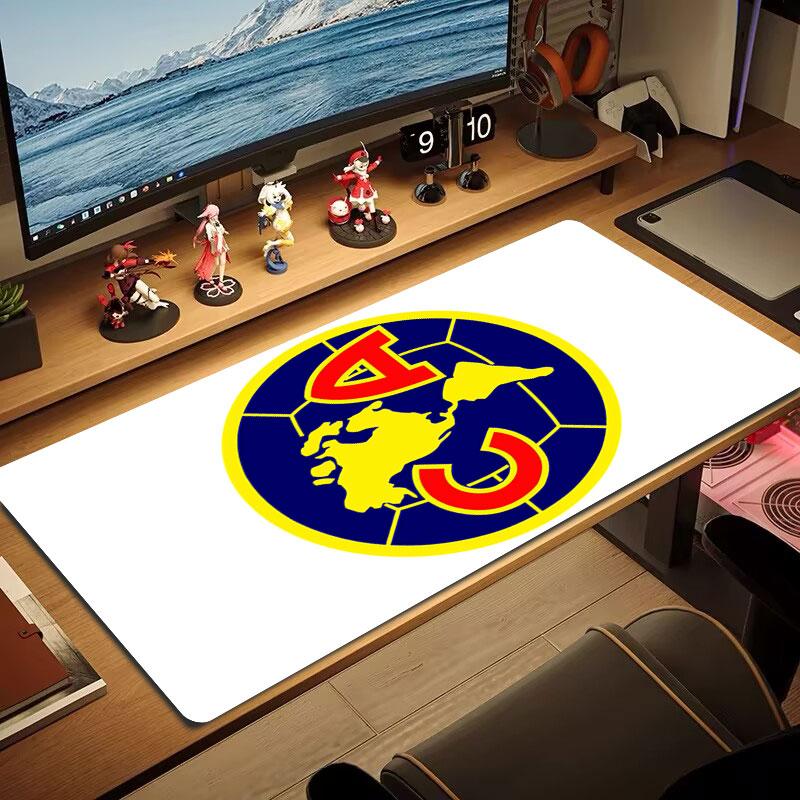 Коврик для мыши Club America, Большой игровой коврик для стола, Нескользящий XXL коврик для мыши для ноутбука и планшета, Игровой коврик для мини-ПК со прошитыми краями