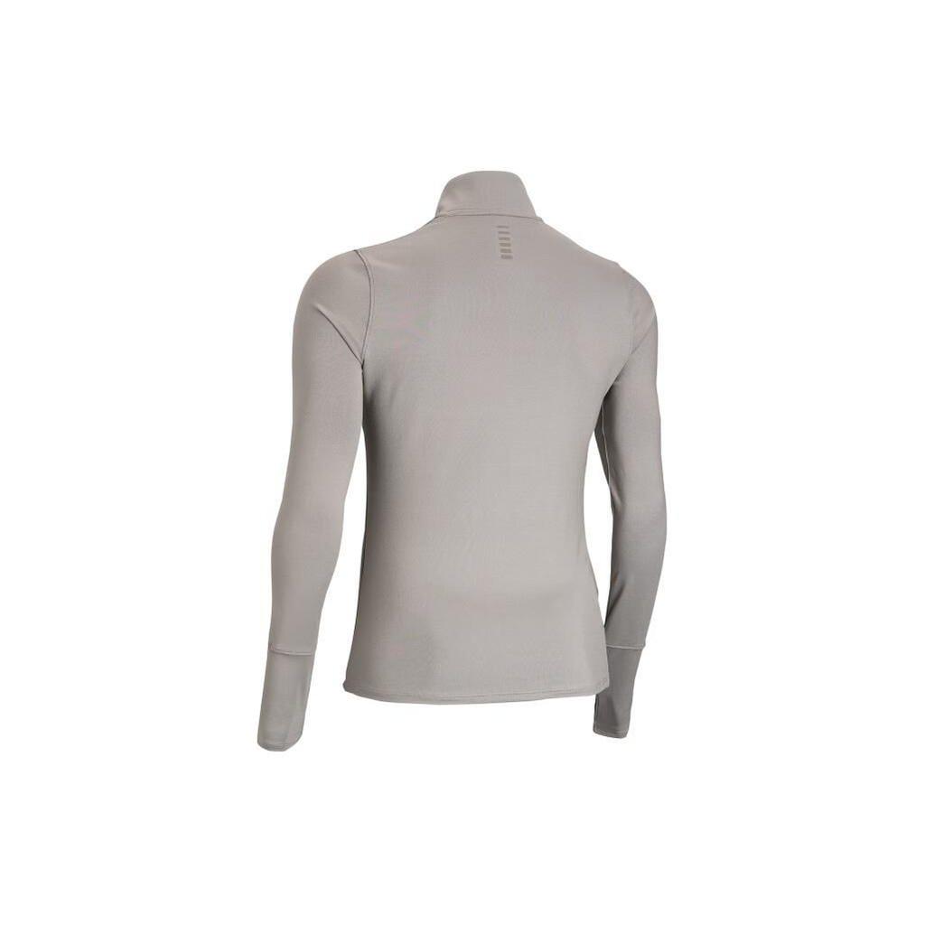 Under Armour Coldgear® Base Solid Color Casual Stand Collar 1/2 Zip Running Sports Long Sleeve T-Shirt Women Tops Buffalo Khaki 1379349-203