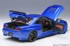 AUTOart Nismo R34 Bayside Blue Finished Product 1/18 GT-R Z-tune