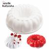Round Petal Flowe Shaped Silicone Mold DIY Mousse Chocolate Dessert Mould Pastry Decoration Tools