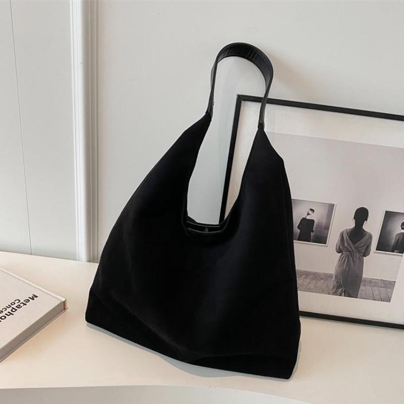 Большая матовая сумка в стиле ретро, женская сумка через плечо большой вместимости на осень и зиму, высококачественная сумка-тоут для поездок на работу