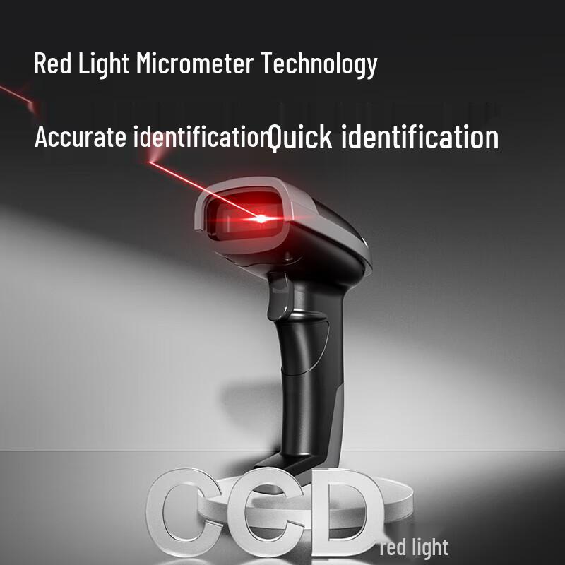 Deli AA186W Wireless 1D Barcode Scanner