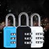 Mini Number Lock 3 Digit Zinc Zinc Alloy Padlock Portable Password Lock  Trolley Case